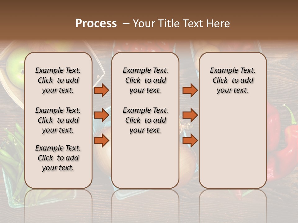 Table Background Wooden PowerPoint Template