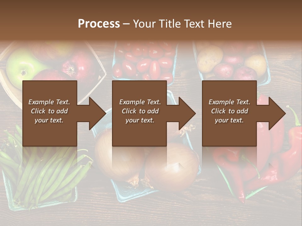 Table Background Wooden PowerPoint Template