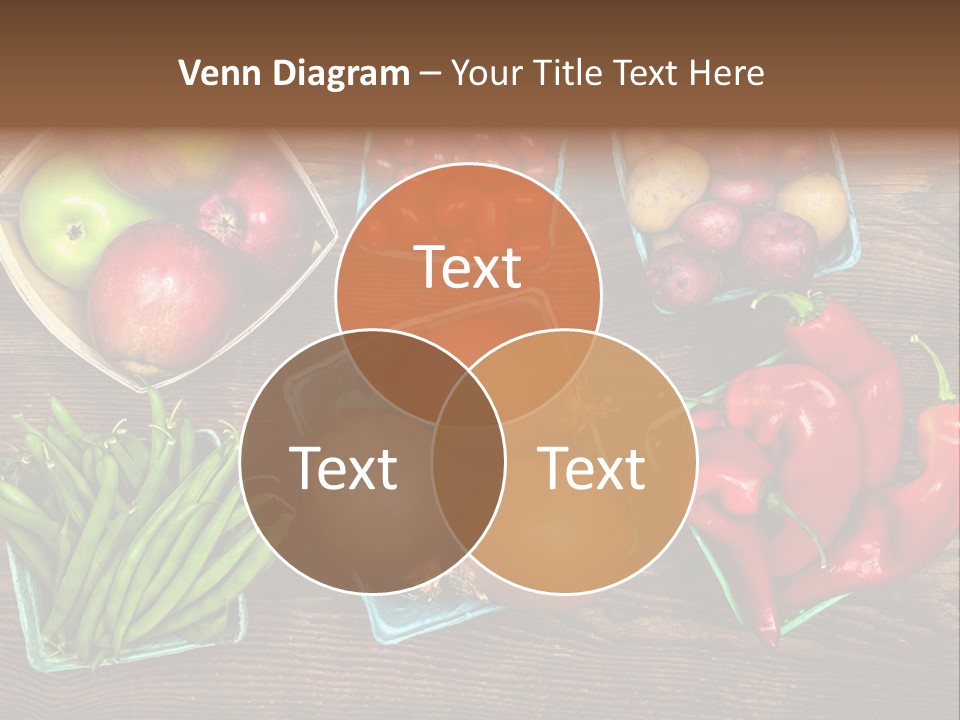 Table Background Wooden PowerPoint Template