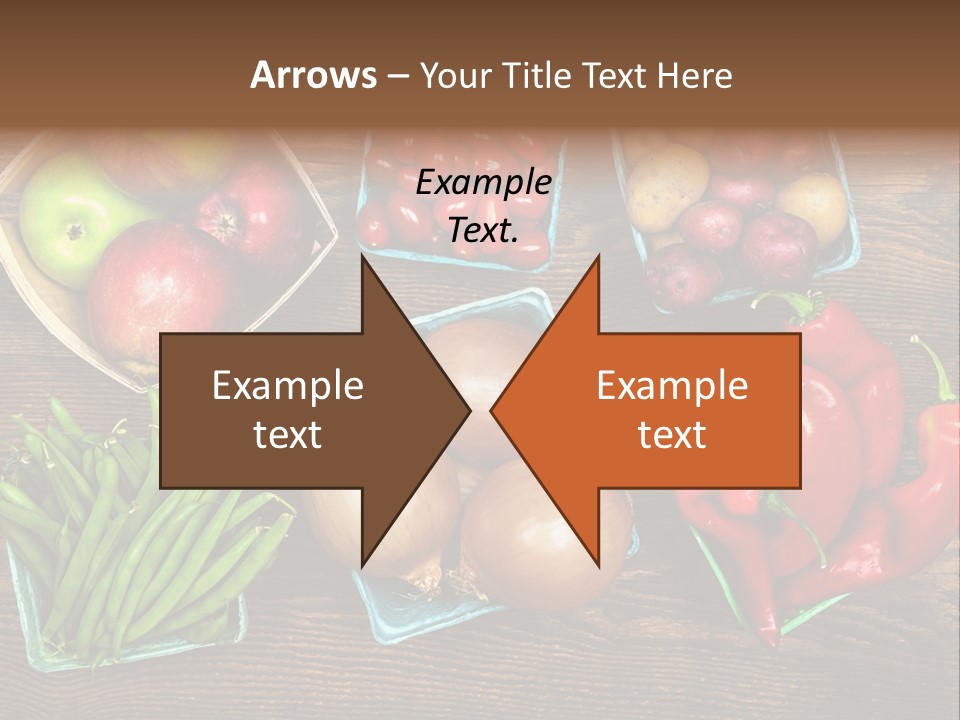 Table Background Wooden PowerPoint Template