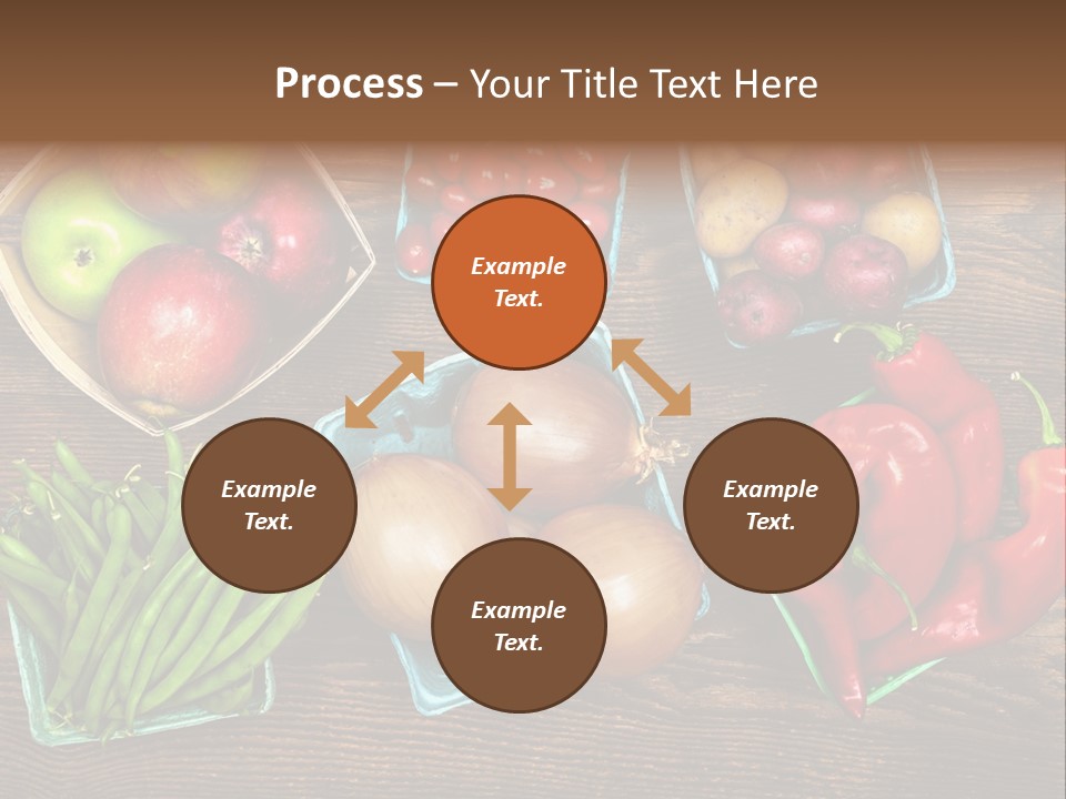 Table Background Wooden PowerPoint Template