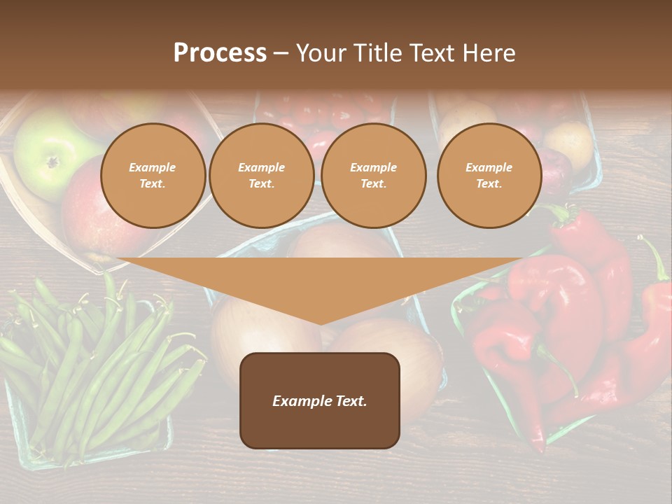 Table Background Wooden PowerPoint Template