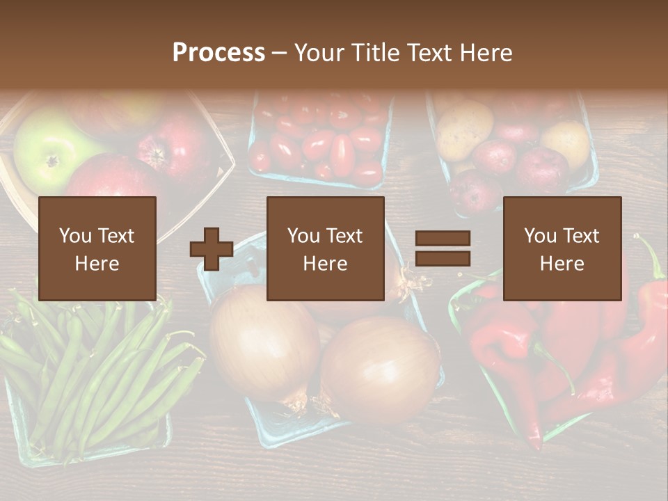 Table Background Wooden PowerPoint Template