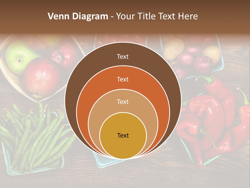 Table Background Wooden PowerPoint Template