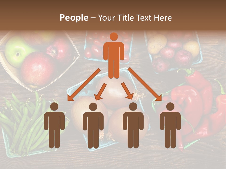 Table Background Wooden PowerPoint Template