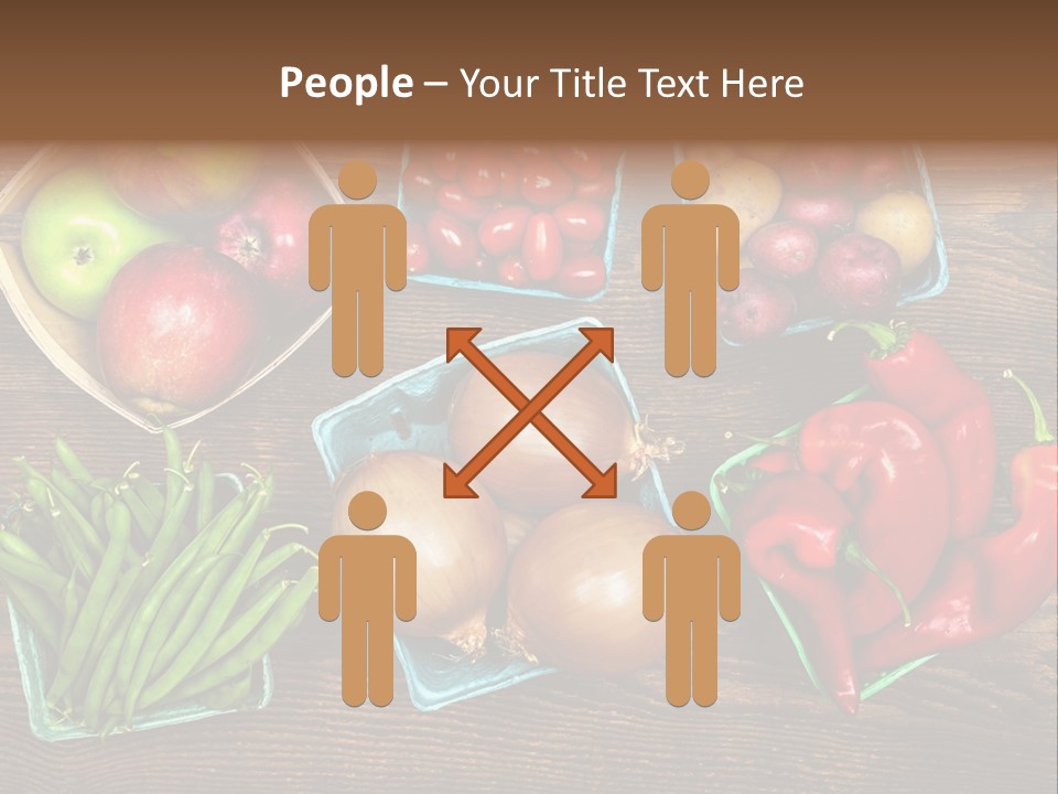 Table Background Wooden PowerPoint Template