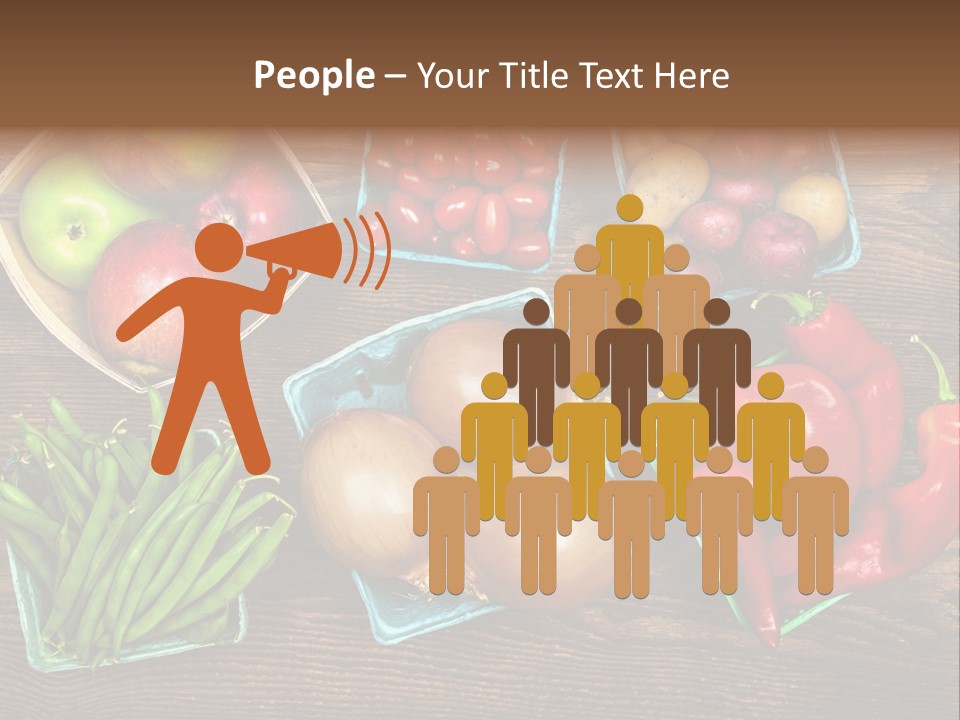 Table Background Wooden PowerPoint Template