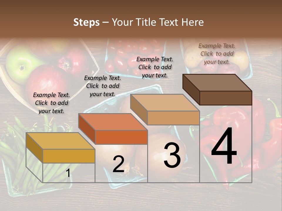 Table Background Wooden PowerPoint Template