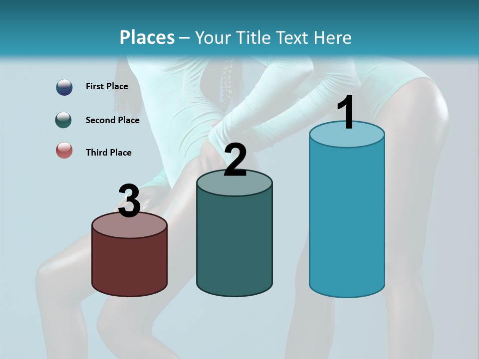 Attractive Y Lady PowerPoint Template