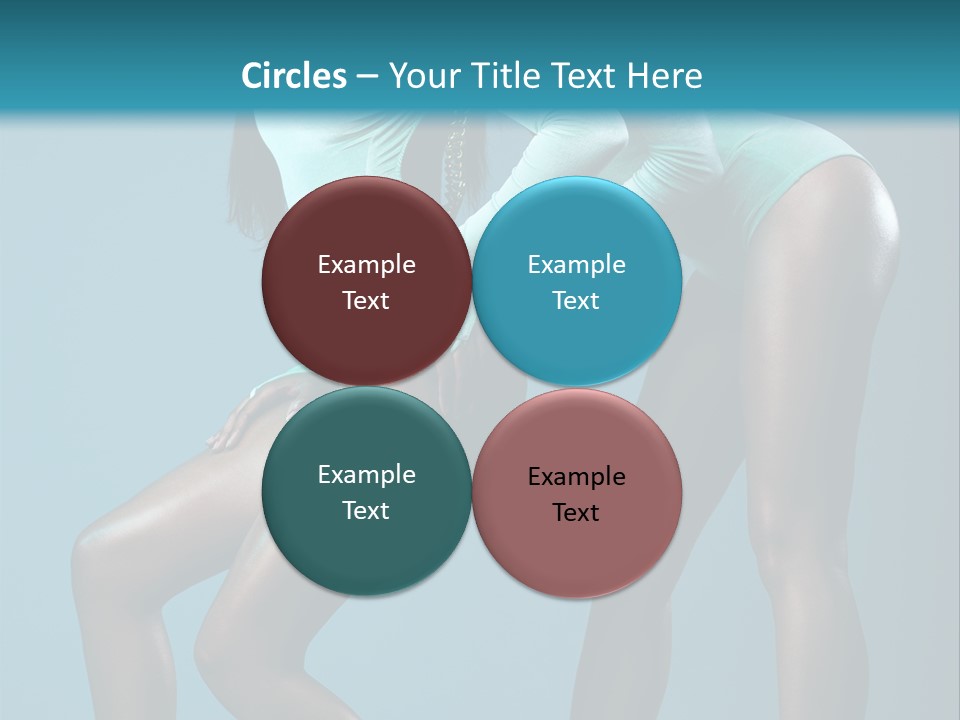 Attractive Y Lady PowerPoint Template