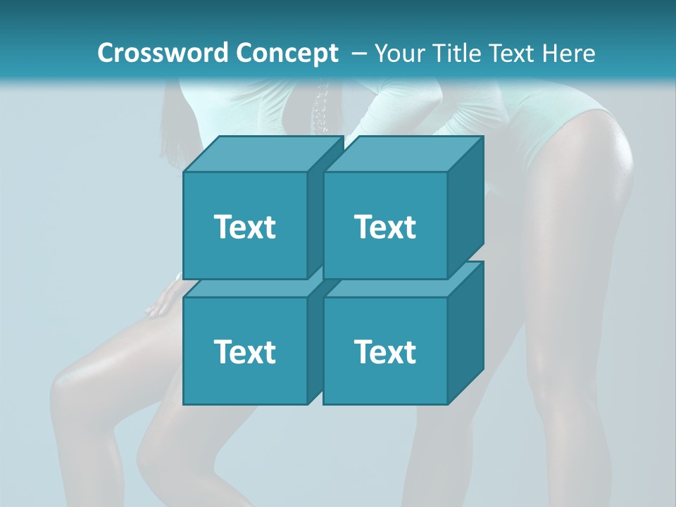 Attractive Y Lady PowerPoint Template