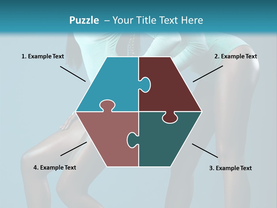 Attractive Y Lady PowerPoint Template