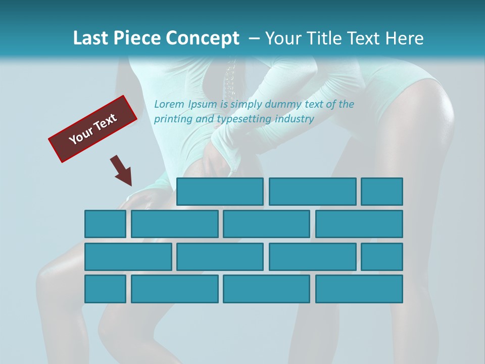 Attractive Y Lady PowerPoint Template