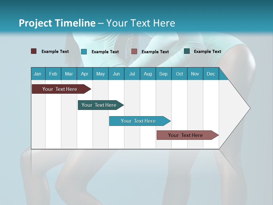 Attractive Y Lady PowerPoint Template