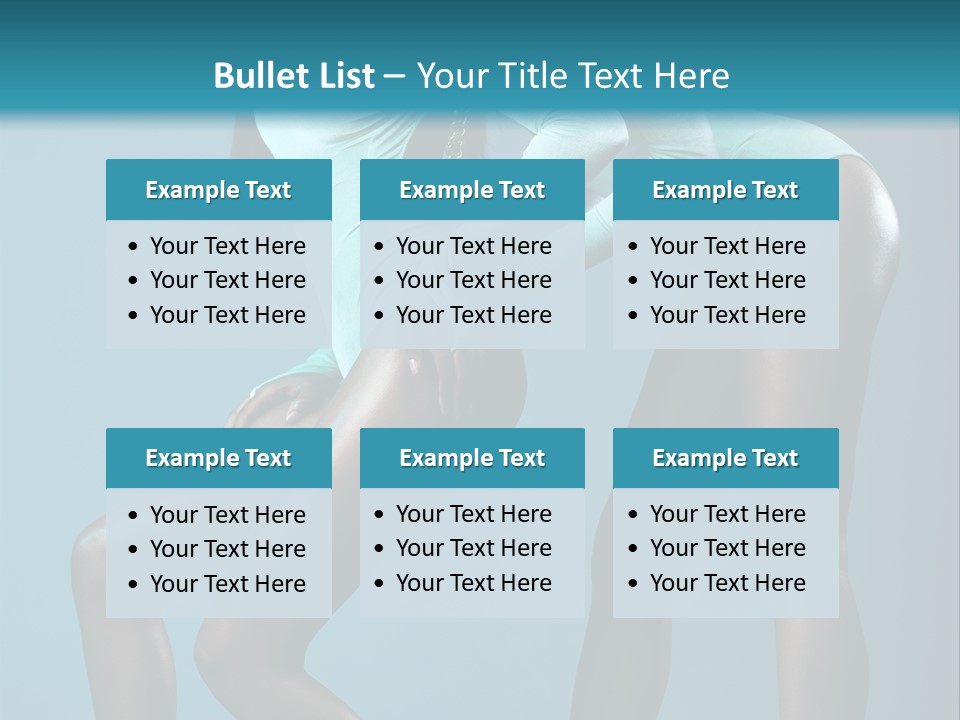 Attractive Y Lady PowerPoint Template