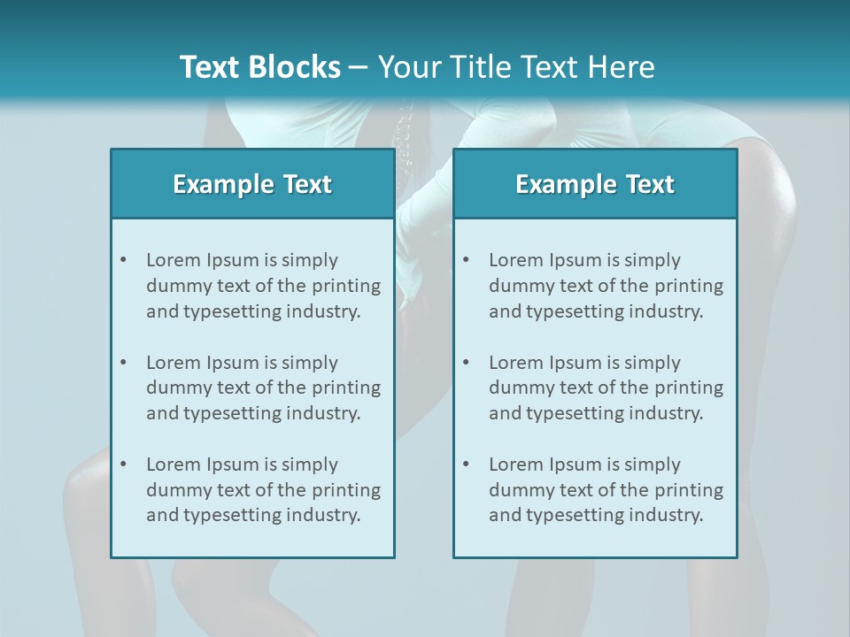 Attractive Y Lady PowerPoint Template