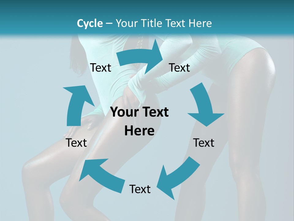 Attractive Y Lady PowerPoint Template