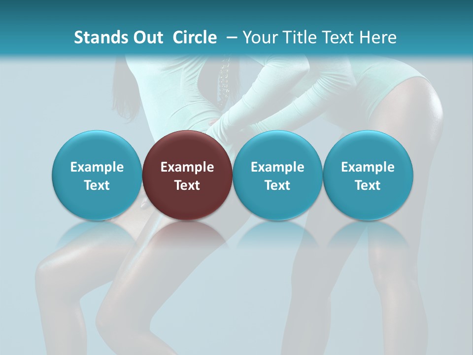 Attractive Y Lady PowerPoint Template