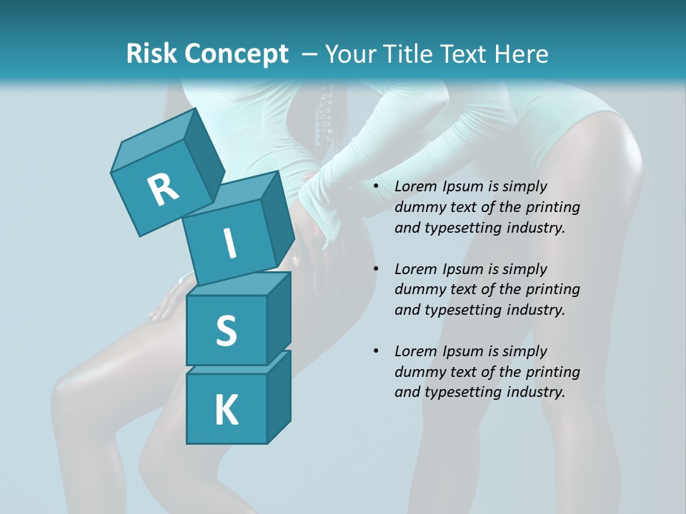 Attractive Y Lady PowerPoint Template