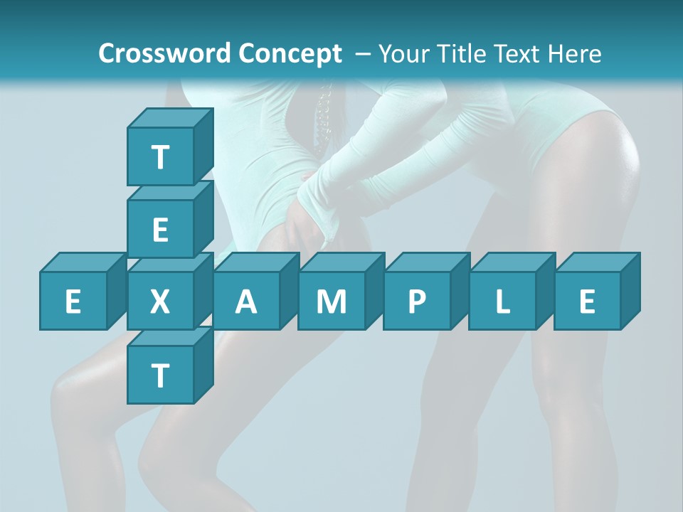 Attractive Y Lady PowerPoint Template