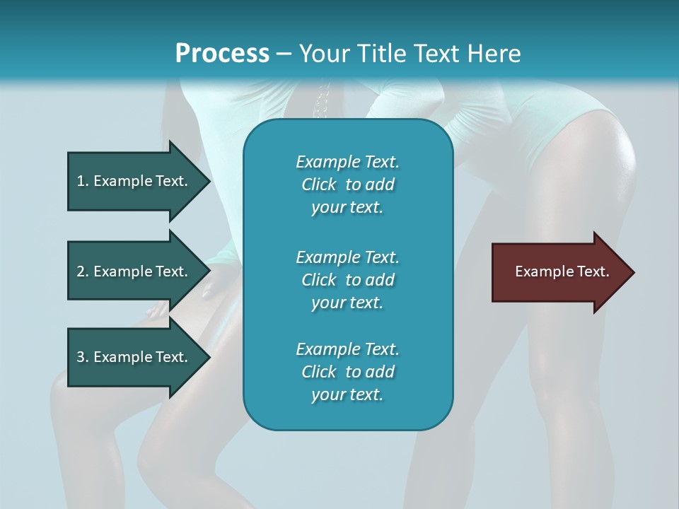 Attractive Y Lady PowerPoint Template