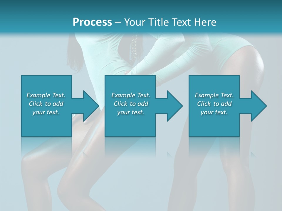 Attractive Y Lady PowerPoint Template