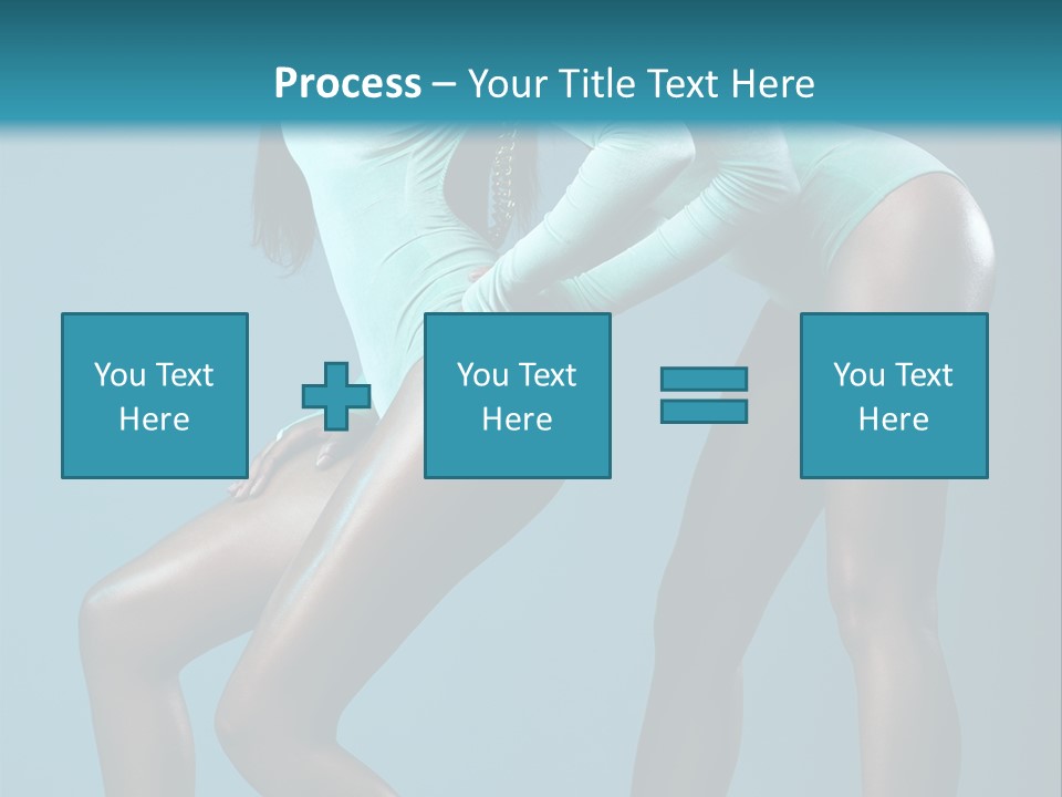 Attractive Y Lady PowerPoint Template
