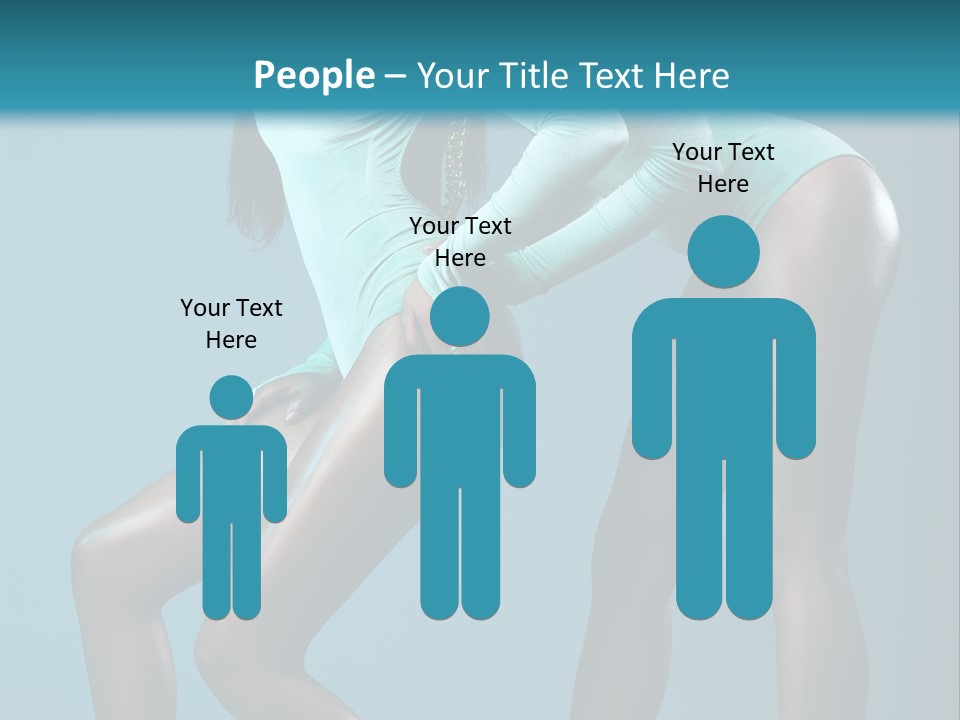 Attractive Y Lady PowerPoint Template