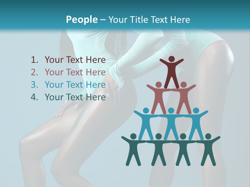 Attractive Y Lady PowerPoint Template