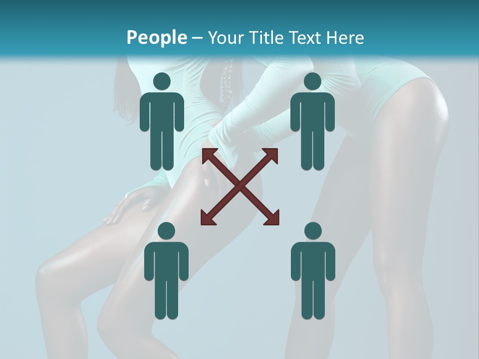 Attractive Y Lady PowerPoint Template