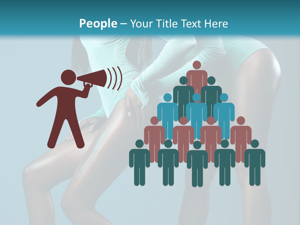 Attractive Y Lady PowerPoint Template