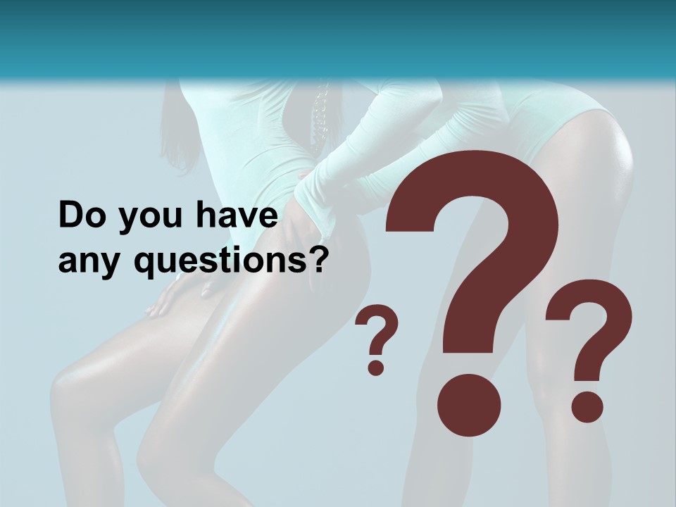 Attractive Y Lady PowerPoint Template