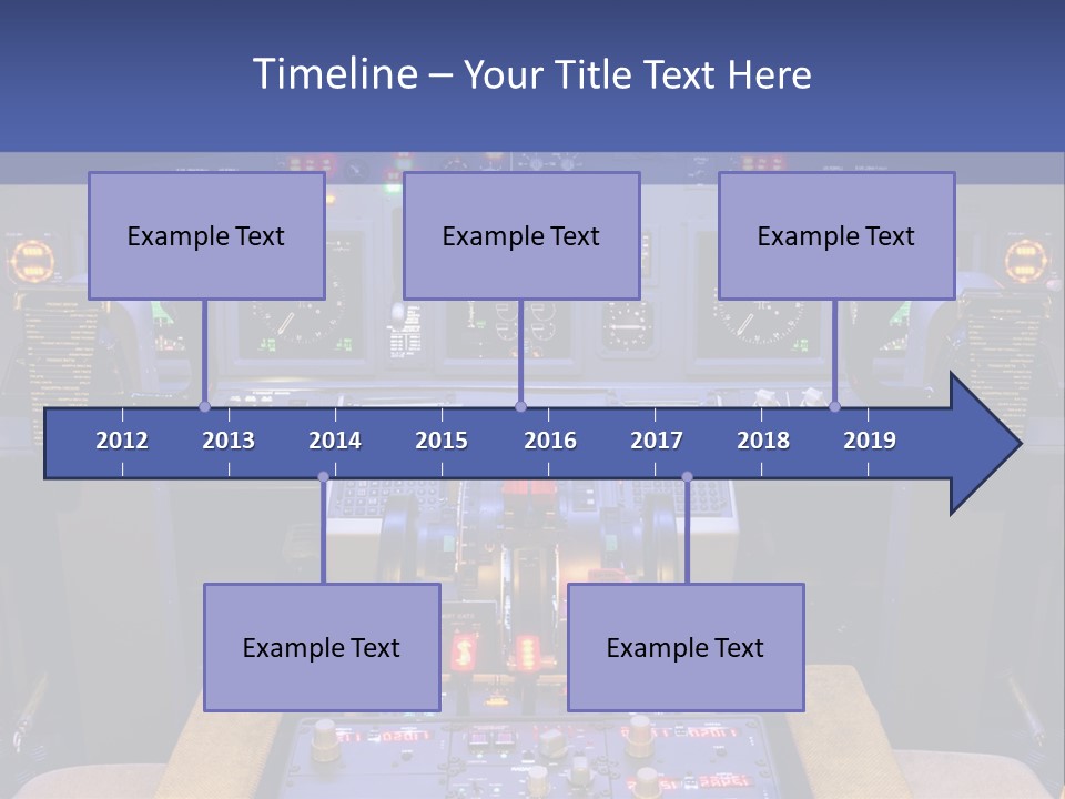Exercise Flight Simulator Flight PowerPoint Template