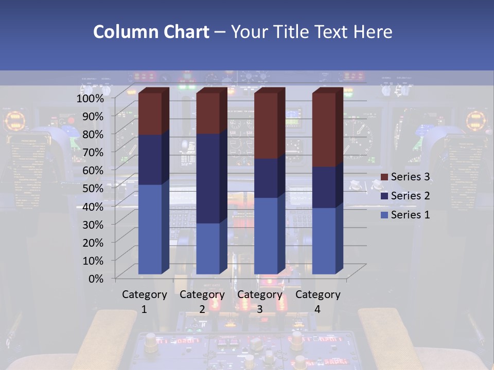 Exercise Flight Simulator Flight PowerPoint Template