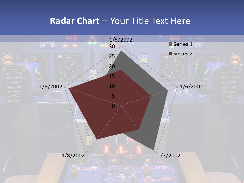 Exercise Flight Simulator Flight PowerPoint Template