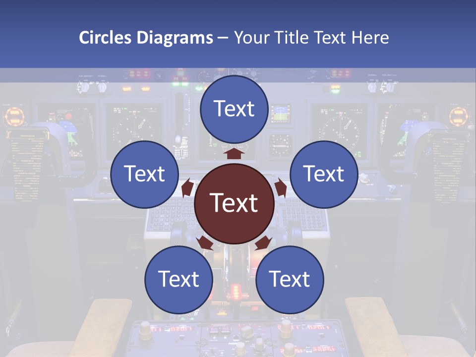 Exercise Flight Simulator Flight PowerPoint Template
