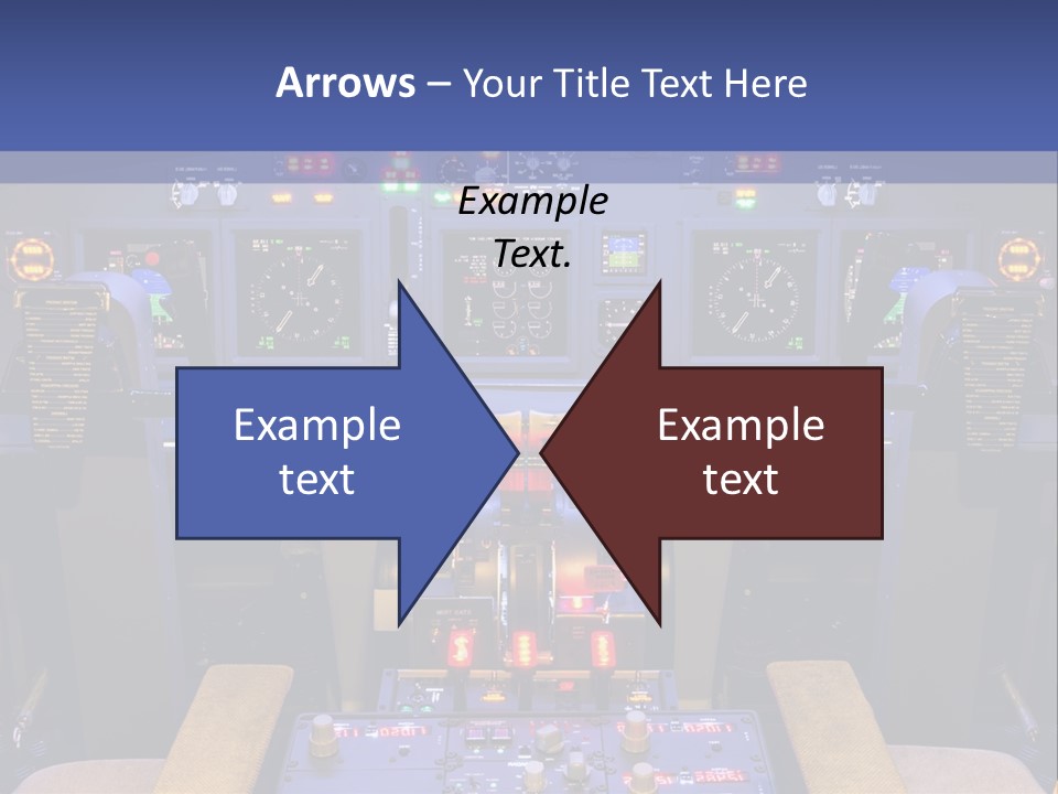 Exercise Flight Simulator Flight PowerPoint Template