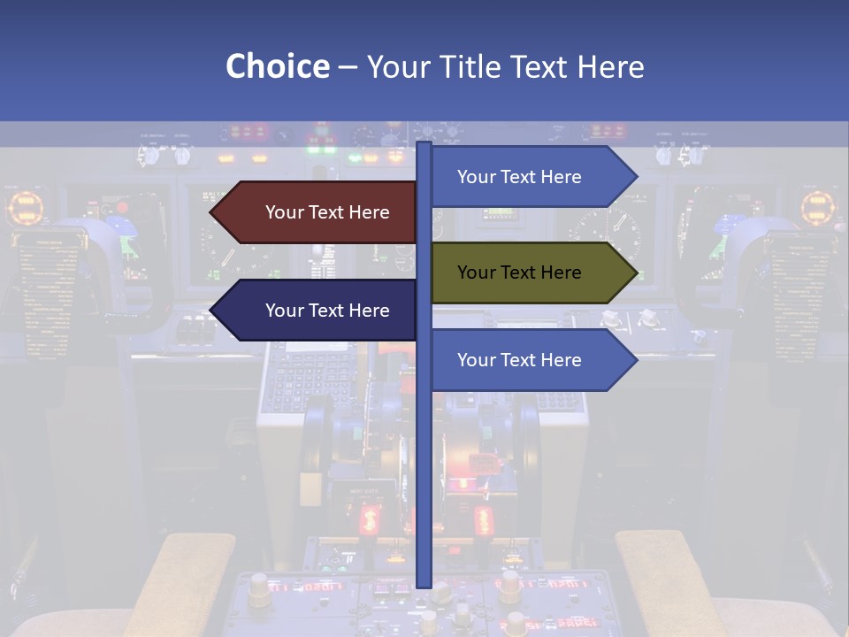 Exercise Flight Simulator Flight PowerPoint Template