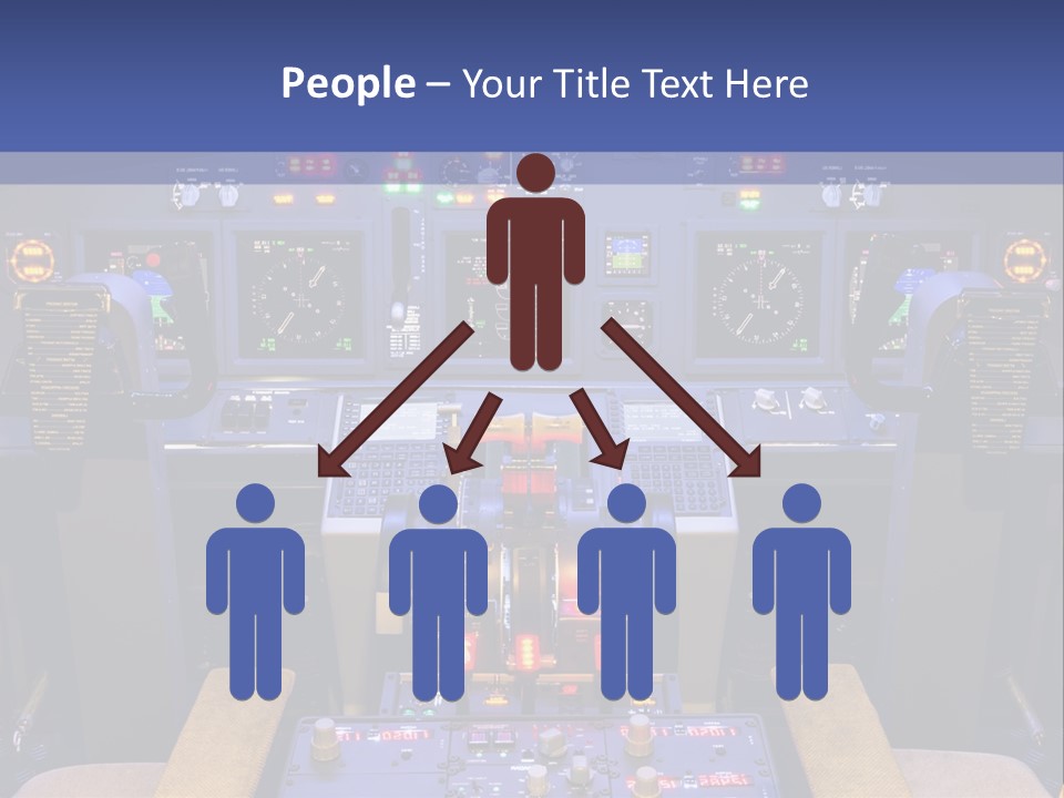 Exercise Flight Simulator Flight PowerPoint Template