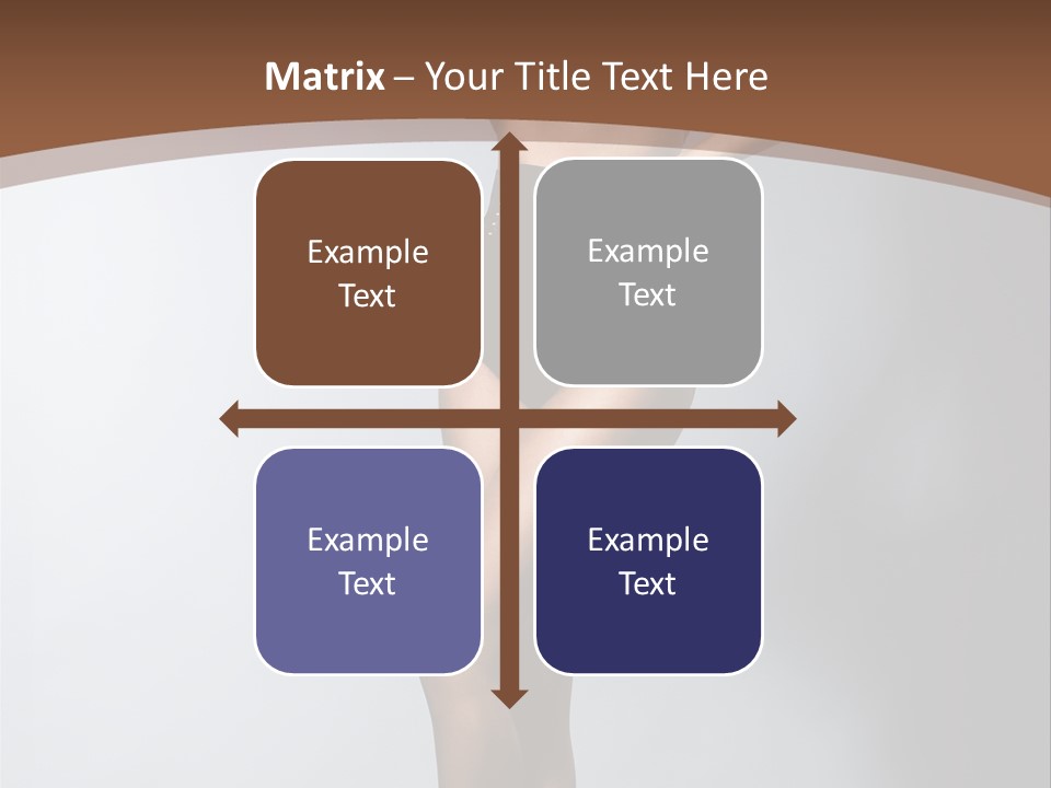 Cute Lady People PowerPoint Template