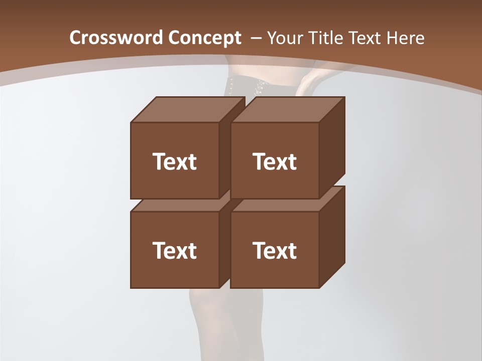 Cute Lady People PowerPoint Template