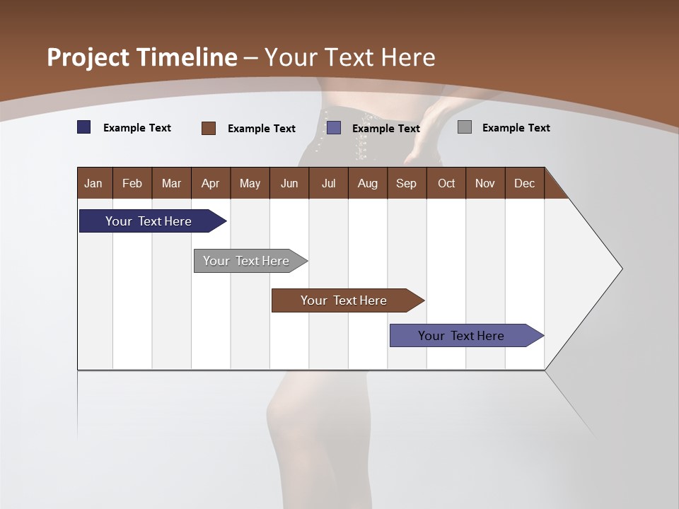 Cute Lady People PowerPoint Template