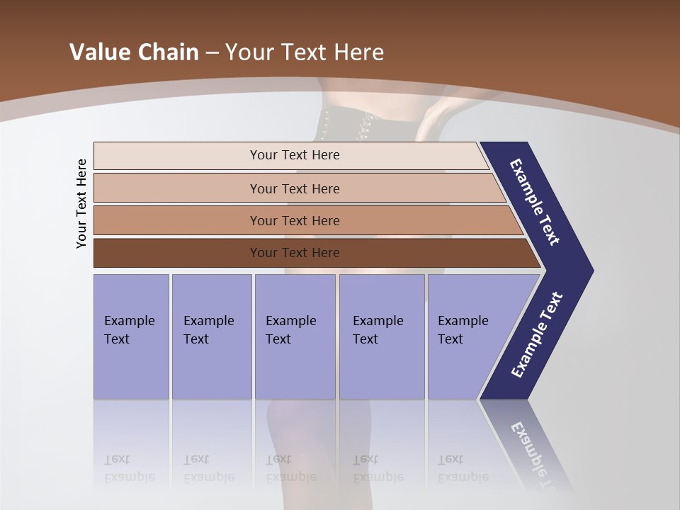 Cute Lady People PowerPoint Template
