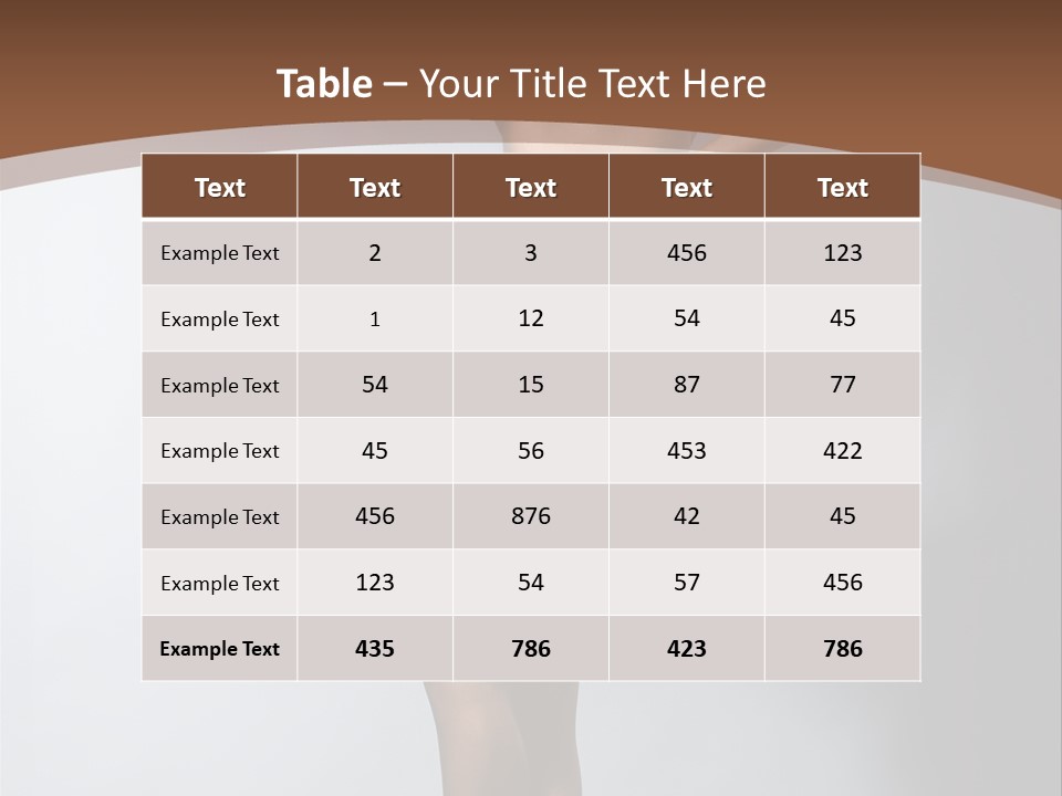 Cute Lady People PowerPoint Template