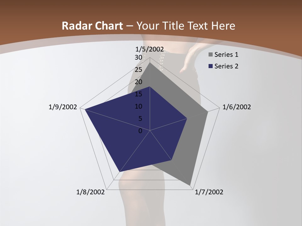 Cute Lady People PowerPoint Template