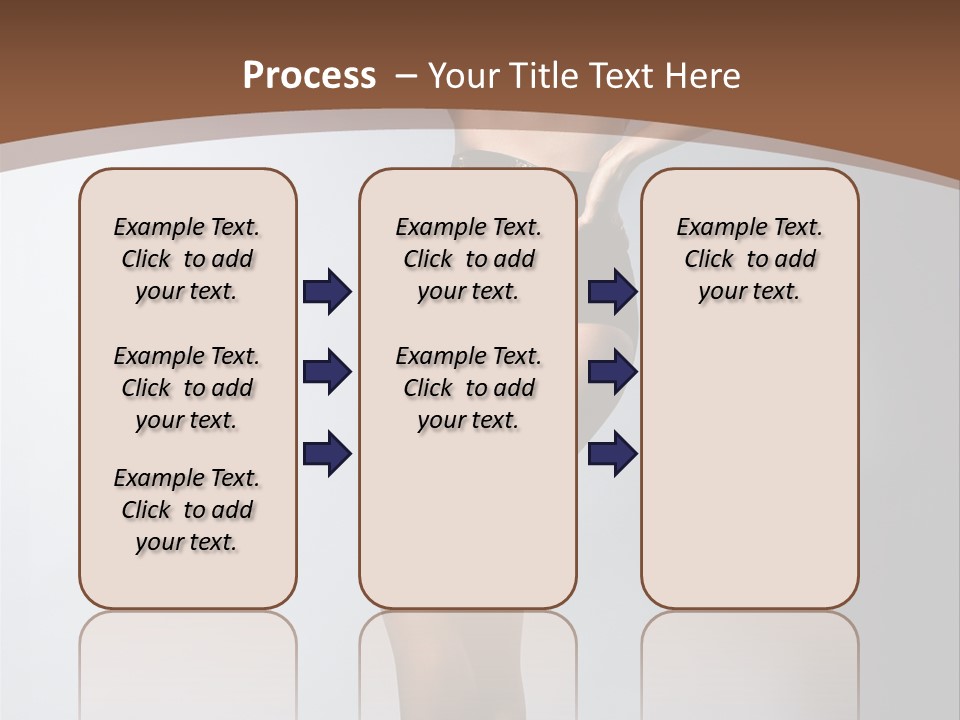 Cute Lady People PowerPoint Template