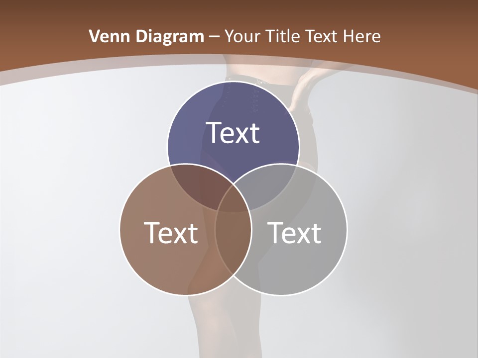 Cute Lady People PowerPoint Template