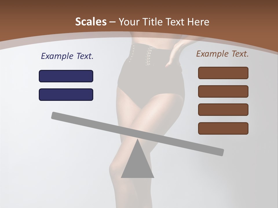 Cute Lady People PowerPoint Template