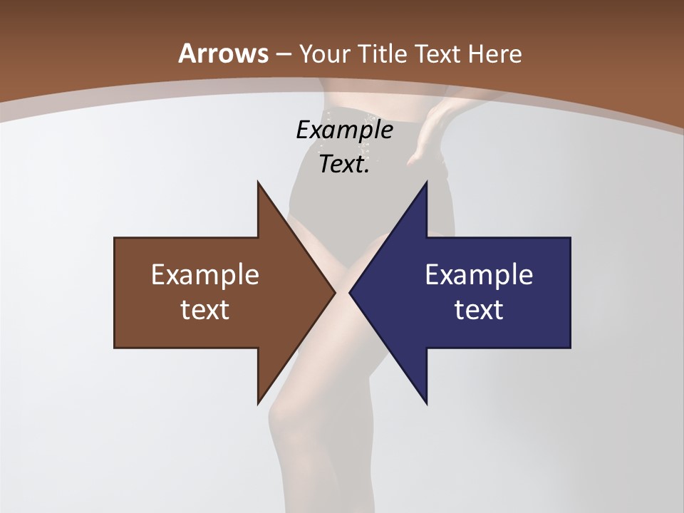 Cute Lady People PowerPoint Template