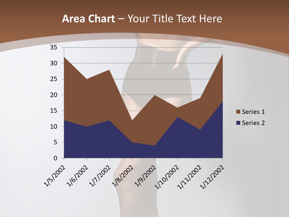 Cute Lady People PowerPoint Template